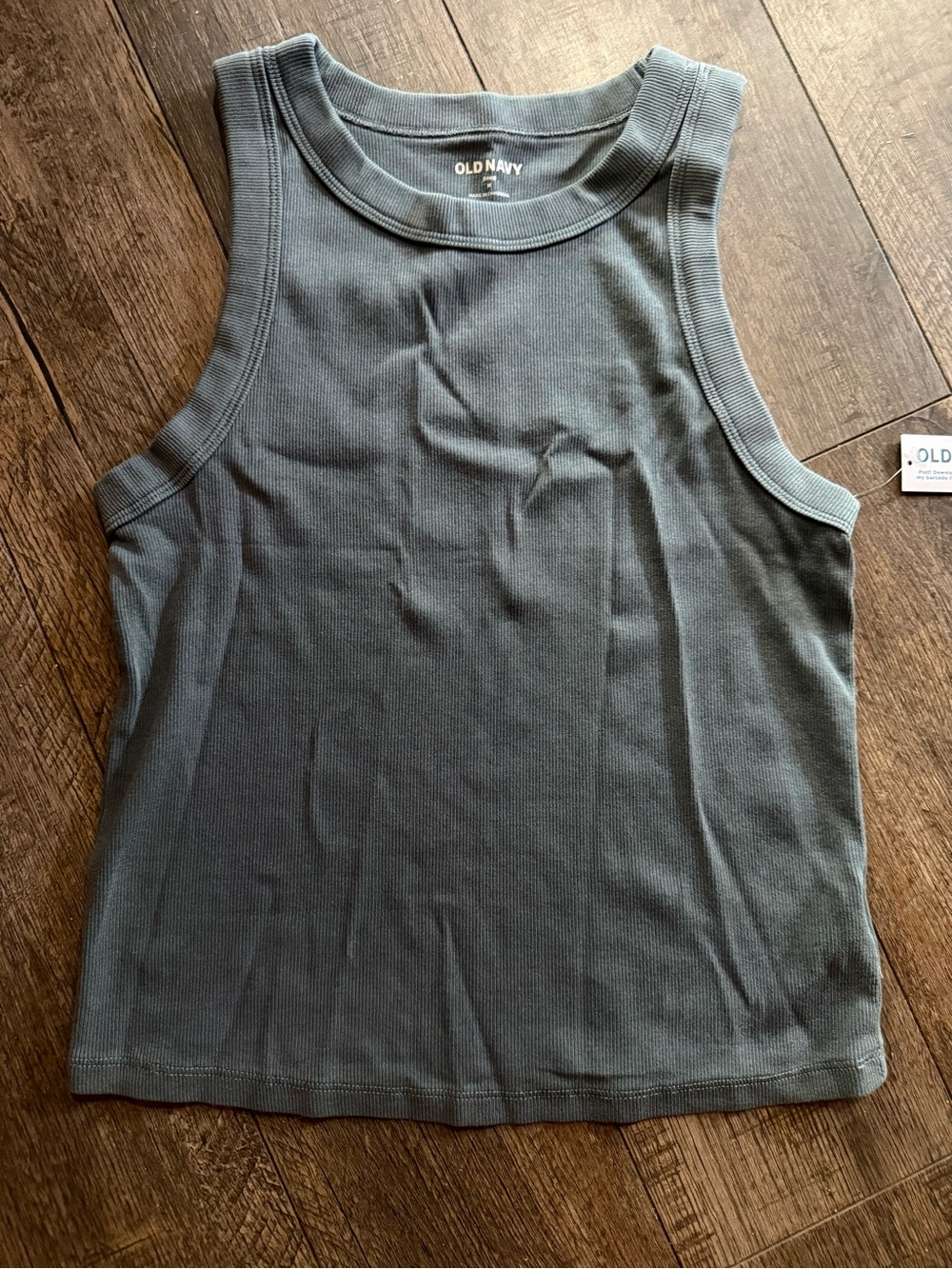 NWT Old Navy Women's Ribbed Tank Top - Gray Medium
